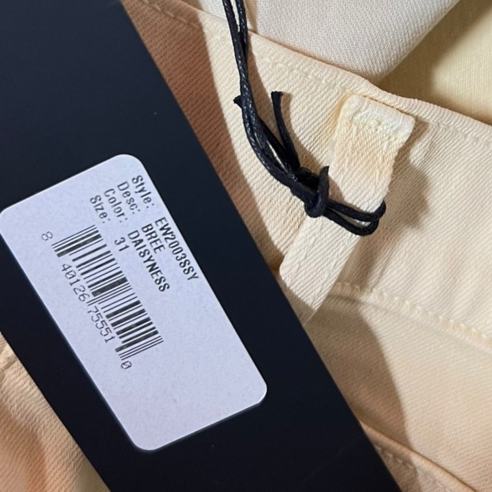Edwin Cream High Rise Jeans - Picture 6 of 6